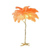 Ostrich Feather Floor Lamp