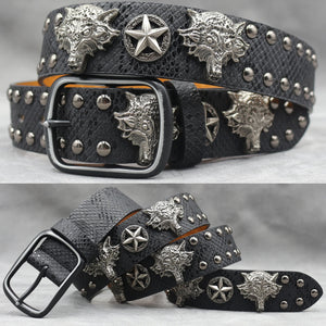Cross/Cowboy/Stud Leather Belts
