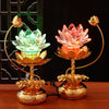 Lotus Buddha Lamps (pair)