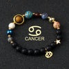 Natural Stone Constellation Bracelets