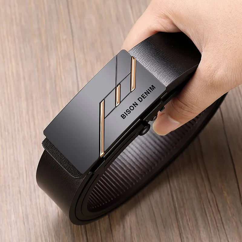 BISON Lux Leather - Men's Belt