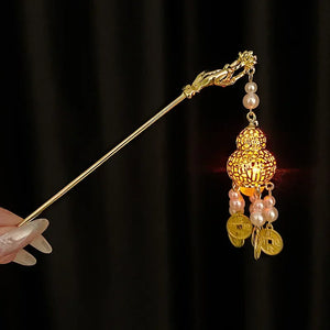 Luminous Lantern Hair Sticks