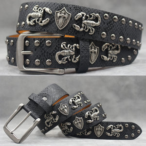 Cross/Cowboy/Stud Leather Belts