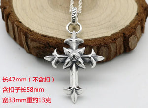 Handmade 925 Sterling Cross Pendant