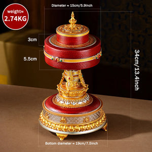 Tibetan Home Prayer Wheel
