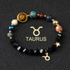 Natural Stone Constellation Bracelets