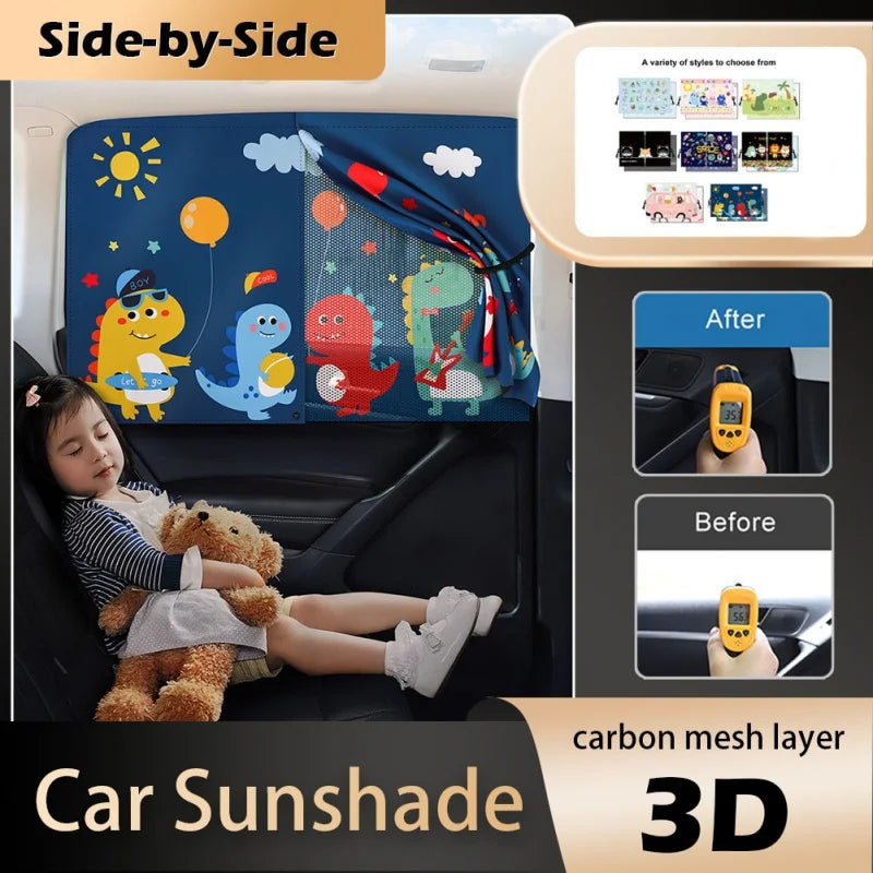 Car (Magnetic) Window Shades for Kids