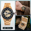 Men's (Mechanical) Skeleton Wood Watches