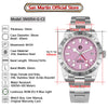 San Martin Pink Dial GMT/NH34 Classic Watch