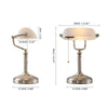 Classic Desk Lamp (Green/White)