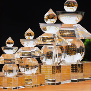 Buddhism Crystal Stupa Tower