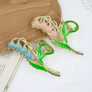 Lily Of The Valley Hair Clips