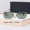 Rimless Square UV400 Sunglasses