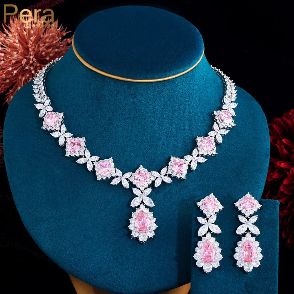 Sweet Pink Jewelry Set (2pcs)