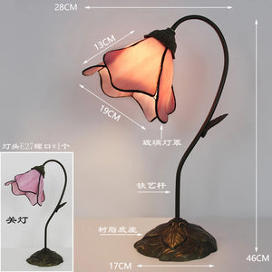Tiffany (Mediterranean Flower) Table Lamp
