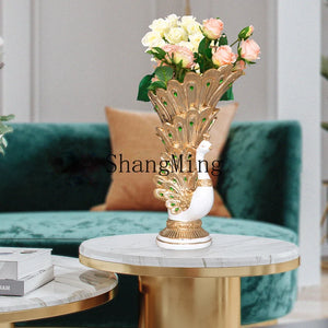 Peacock Flower Vase