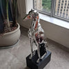Greyhound/Doberman Decor Sculpture