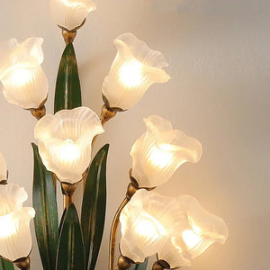 French (Leaf Flower) Wall Lights