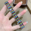 Natural Crystal/Topaz (925 Sterling Silver) Bracelet