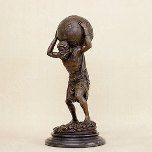 Greek Titan/World Bronze Statue