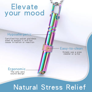 BREATHING Anxiety/Mindfulness Positive Relief Necklace