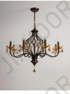 Antique Crystal Chandelier