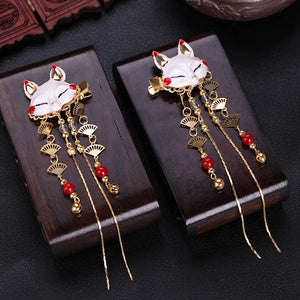 Butterfly Flower Hairclips (1pair)