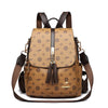 Leather Ladies (Kangaroo/Design) Backpack