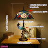 Tiffany European (Peacock) Table Lamp