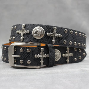 Cross/Cowboy/Stud Leather Belts