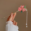 Floral Pearl Hairpins