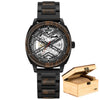Designer (Skeleton/Steel) Men's Watch