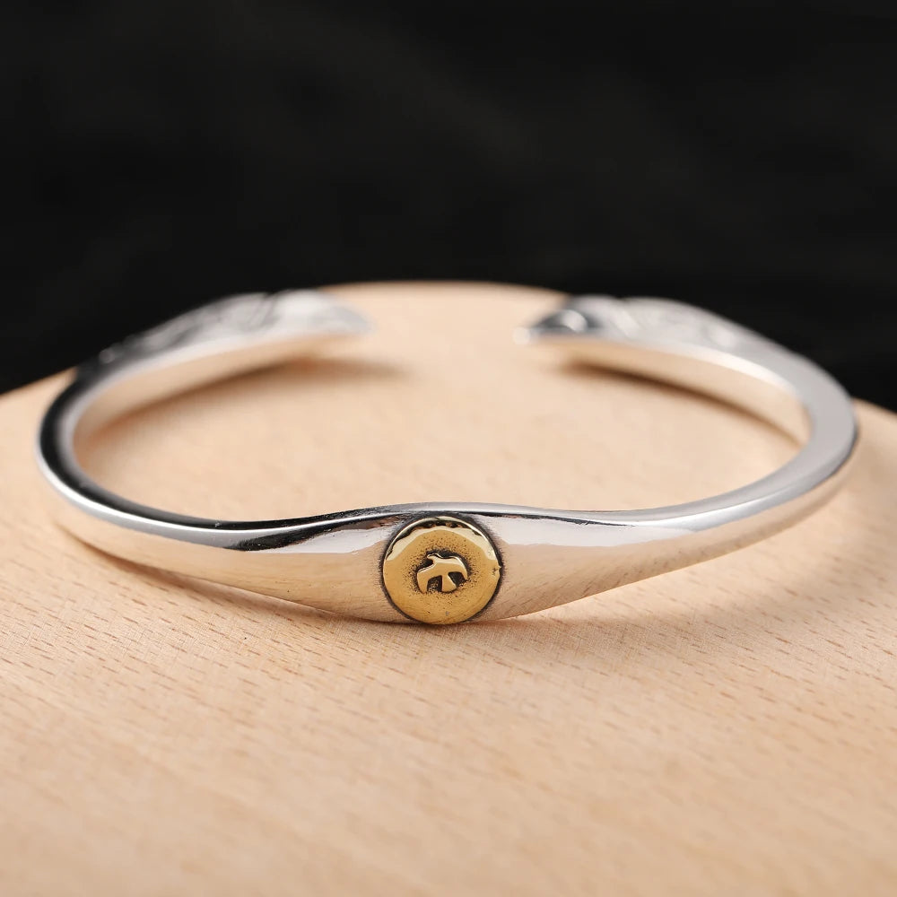 Flying Eagle (S925 Sterling) Unisex Bracelet