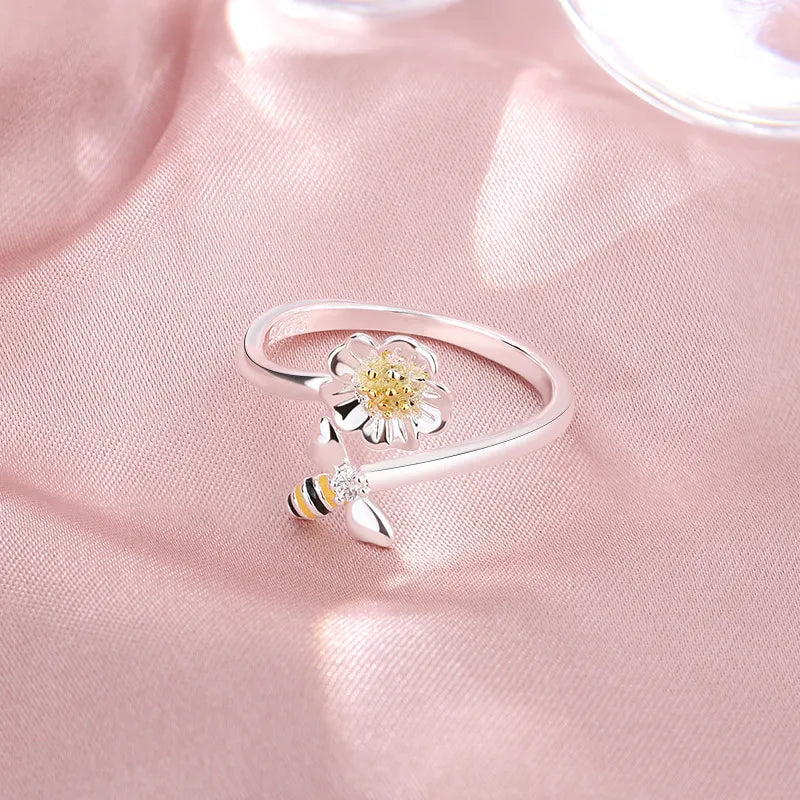 Honey Bee - Sterling Ring