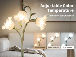 Modern Art Flower Floor Lamp (flexible arms) (USA)