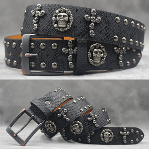 Cross/Cowboy/Stud Leather Belts