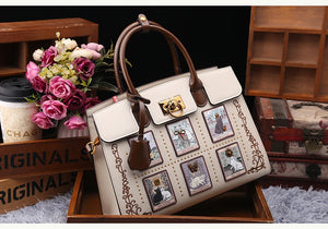 Fashion (Cat Print) Design Handbags