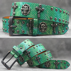Cross/Cowboy/Stud Leather Belts