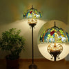 European (stained glass) Floor Lamp