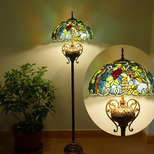 European (stained glass) Floor Lamp