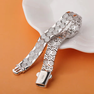 Honeycomb (Moissanite GRA Certification) Bracelet