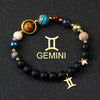 Natural Stone Constellation Bracelets