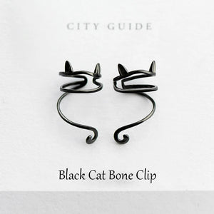 Black Cat Ear Clip