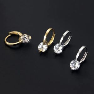Diamond Silver/Gold 14k - Earrings