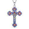 Christian Jesus Cross (925 Sterling Silver)