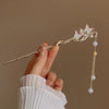 Floral Pearl Hairpins