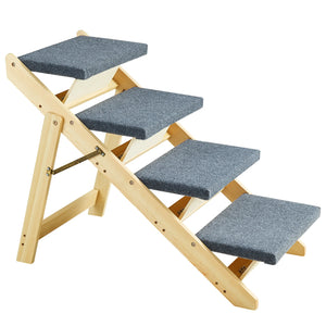 PET Wooden (2,3,4) Steps (Foldable)