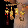 Luminous Lantern Hair Sticks