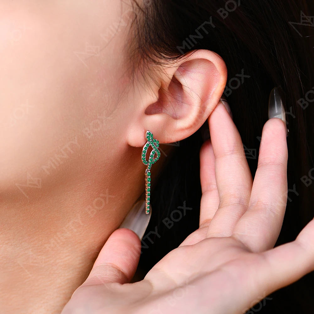 Snake Curl S925 Sterling Earrings