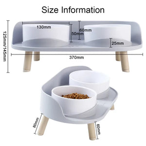 Pet Elevated Food/Water Feeder(USA)
